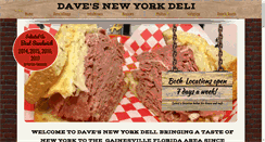 Desktop Screenshot of davesnydeli.com